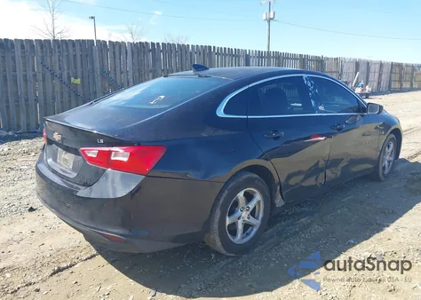 2016 Chevrolet Malibu Ls из США, поврежденный, VIN 1G1ZB5ST1GF201721